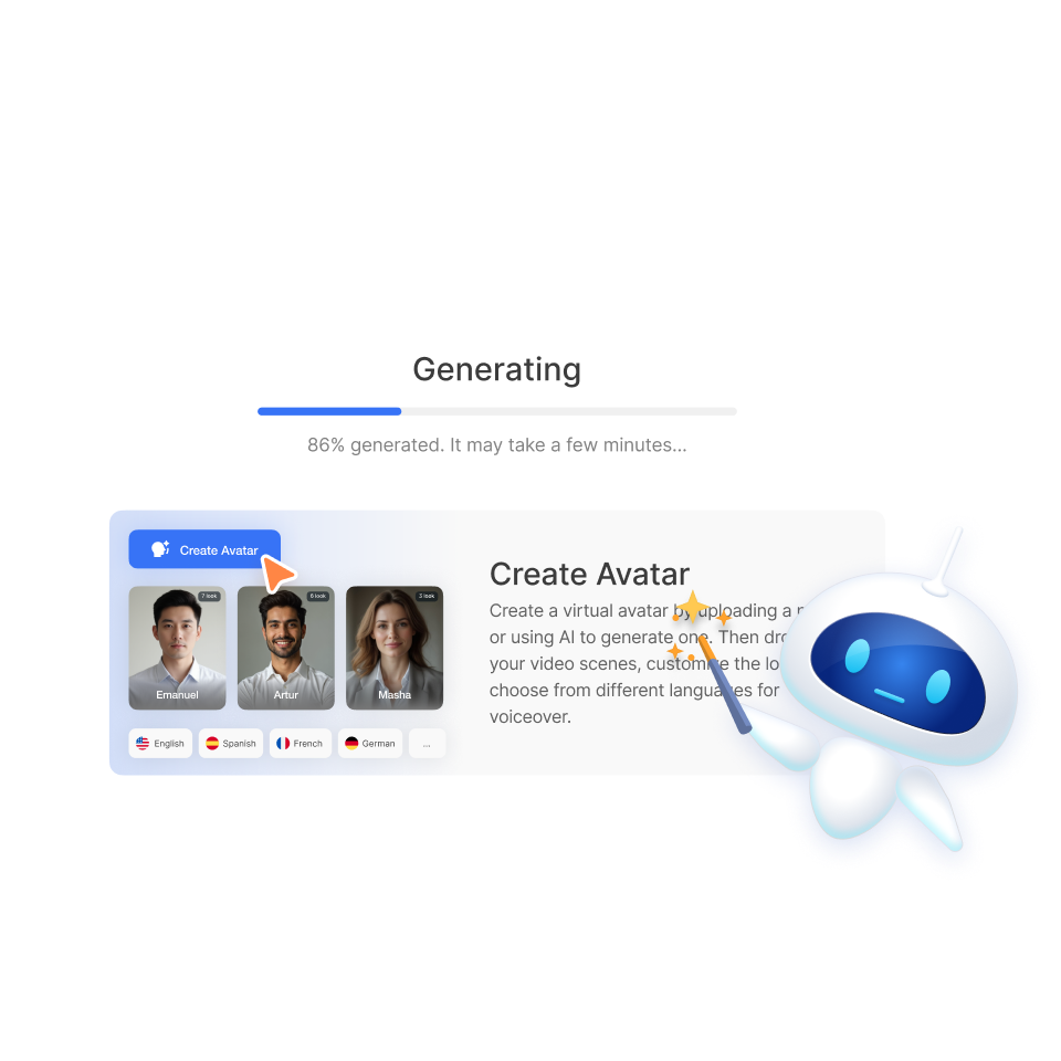 AI automatically generates video from PDF eBook content in Visla